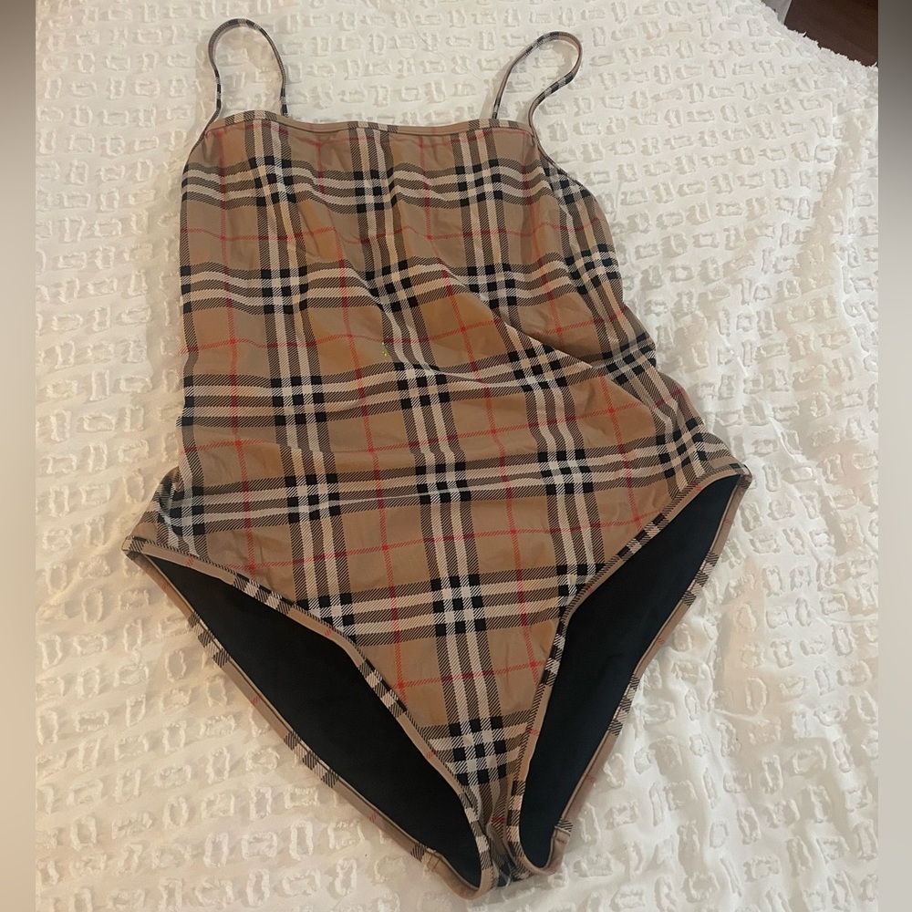 Authentic Burberry 1 pc Bathing Suit Large